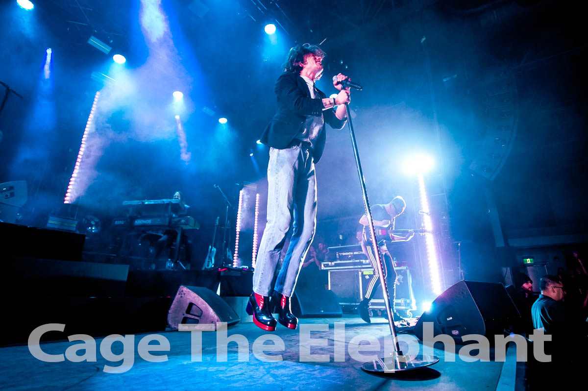 Cage The Elephant Front Row Pics